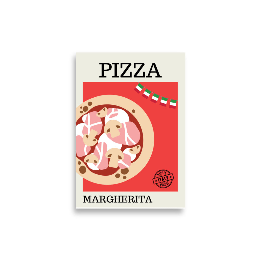 Pizza Margherita - AFFICHES & MOI