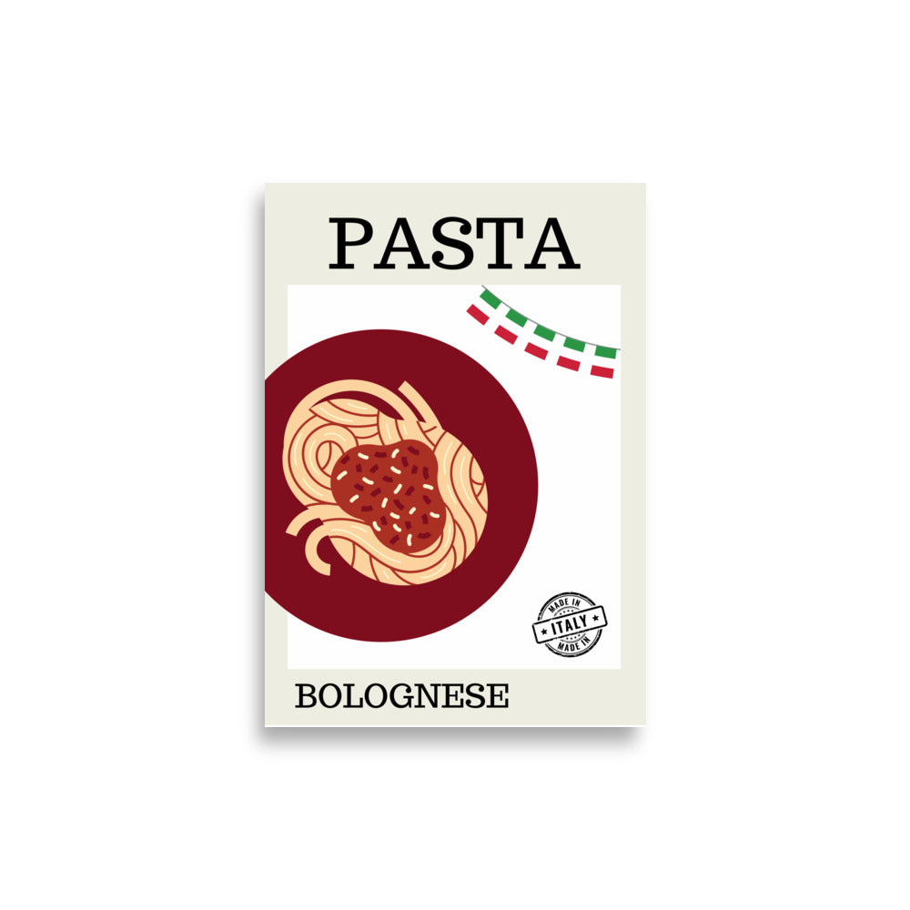 Pasta Bolognese - AFFICHES & MOI