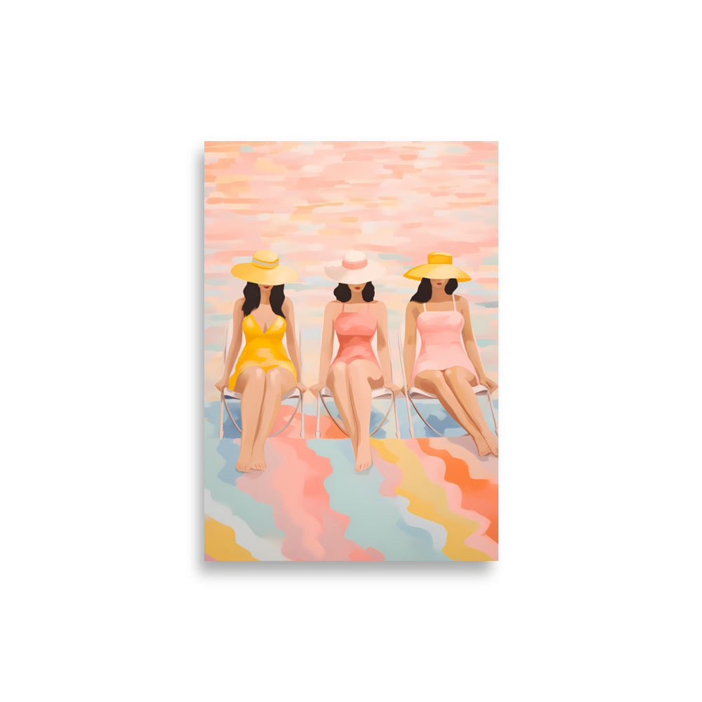 Summer Ladies No2 - AFFICHES & MOI