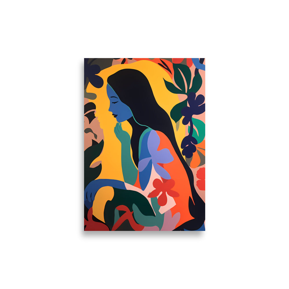 Meditate Lady - AFFICHES & MOI