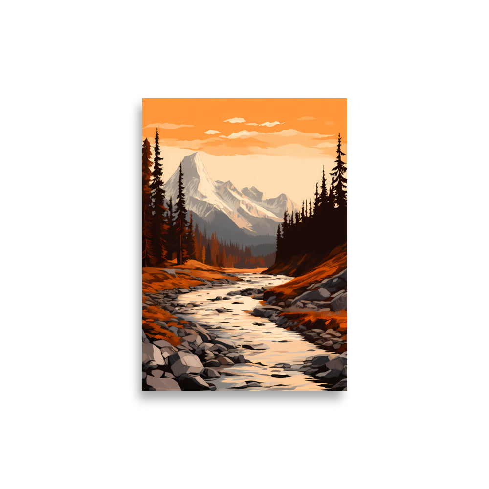 Mountains Landscape - AFFICHES & MOI
