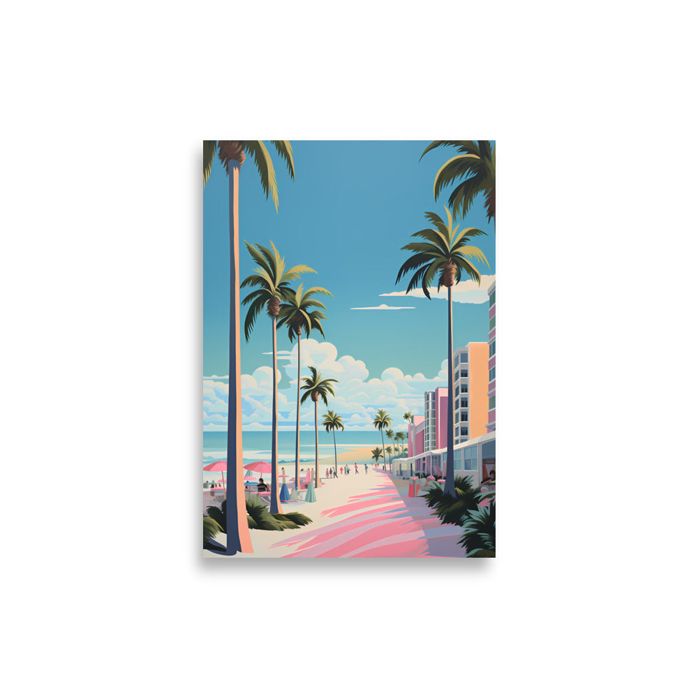 Palm Tree Avenue - AFFICHES & MOI