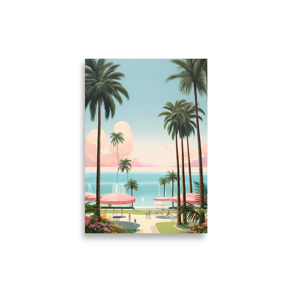 Palm Trees Avenue No2 - AFFICHES & MOI