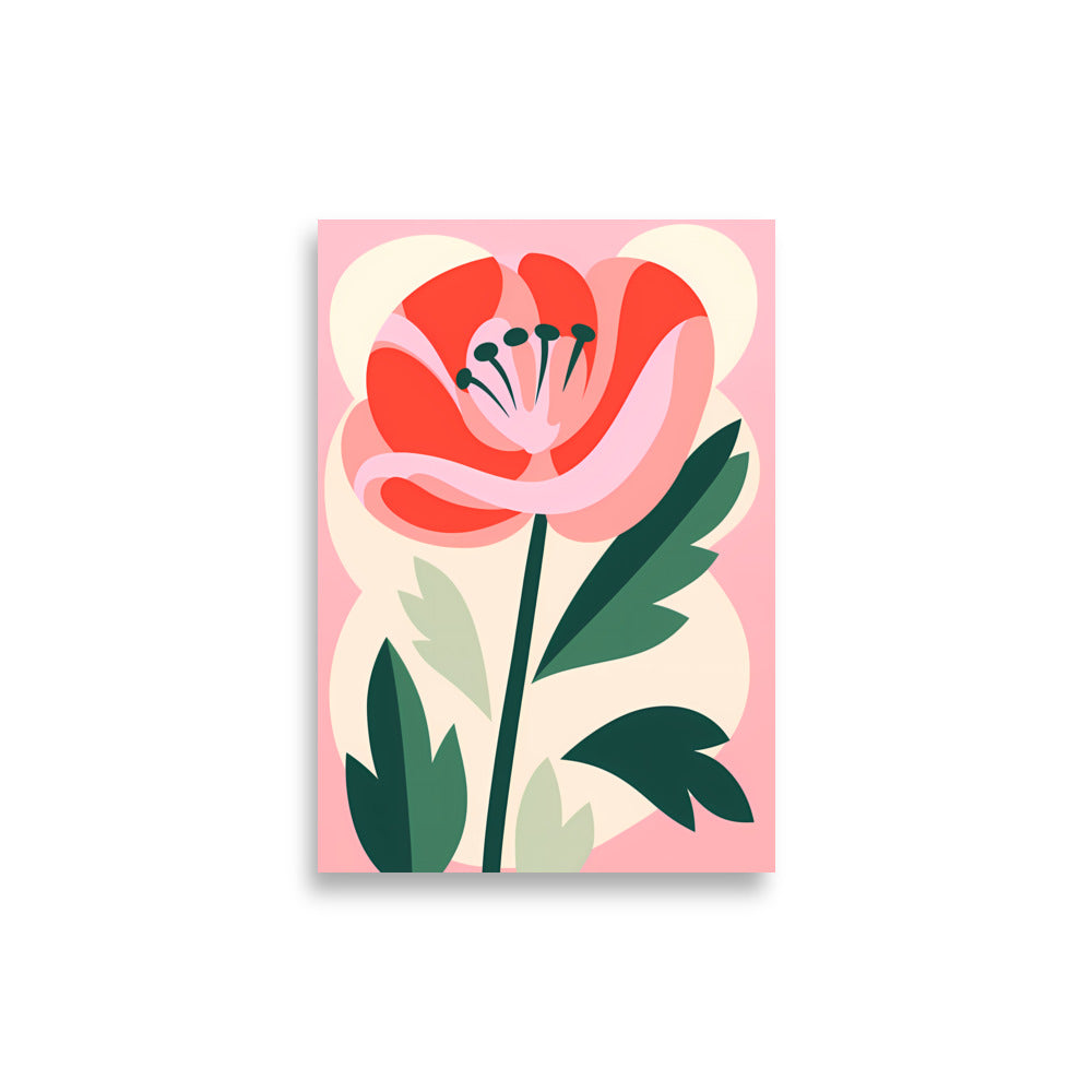 Pink Flower No1 - AFFICHES & MOI