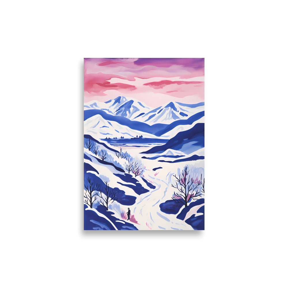 Snowy Mountains - AFFICHES & MOI