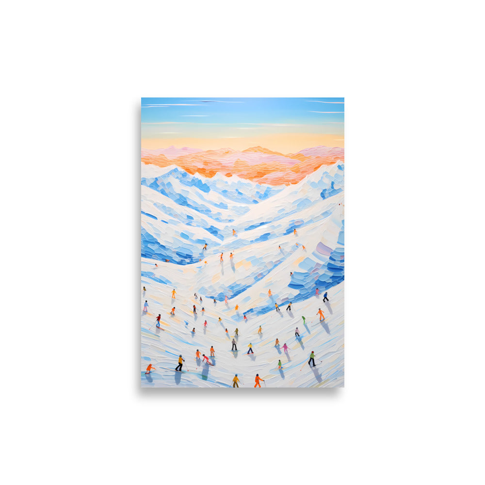 Skiing - AFFICHES & MOI