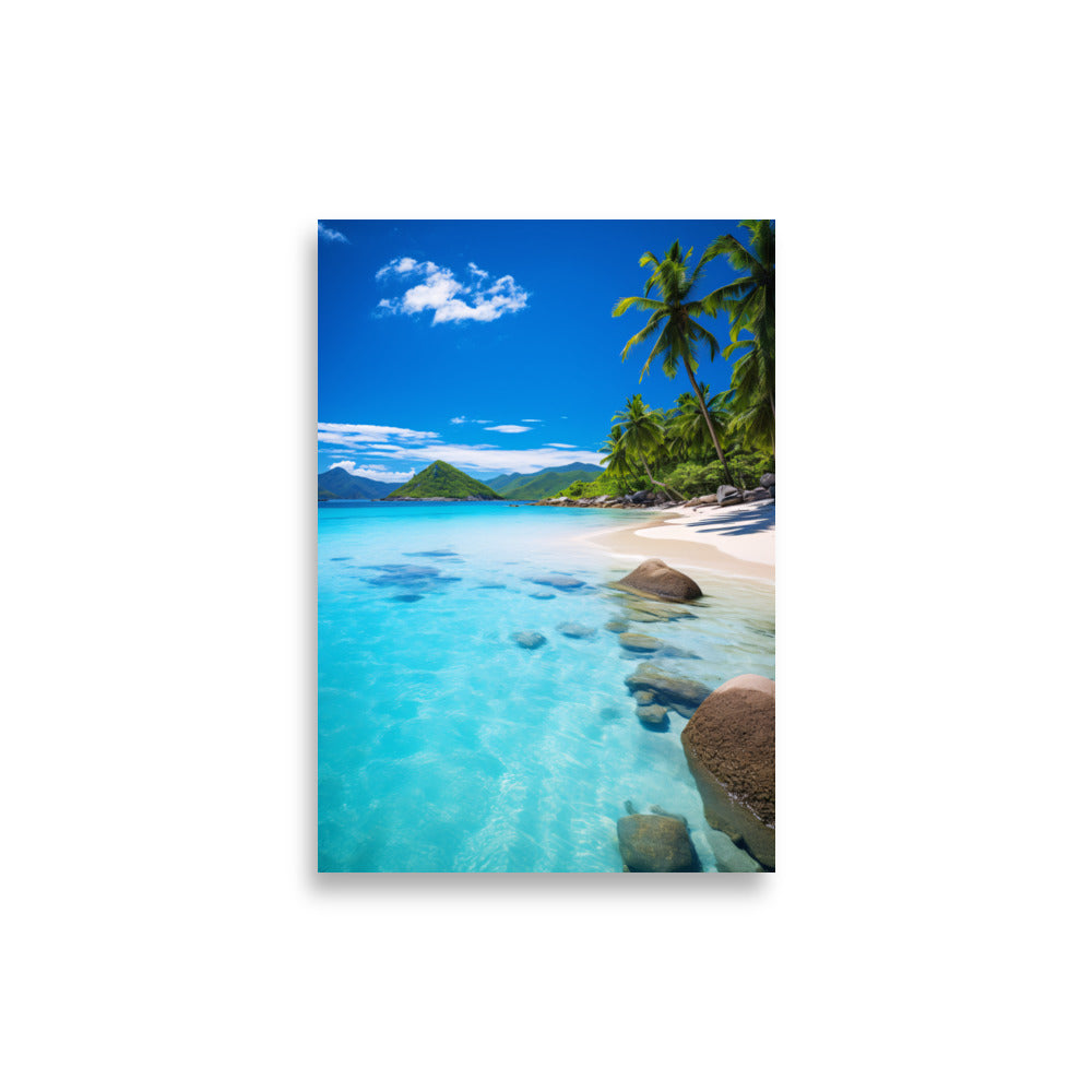 Beach paradise No1 - AFFICHES & MOI