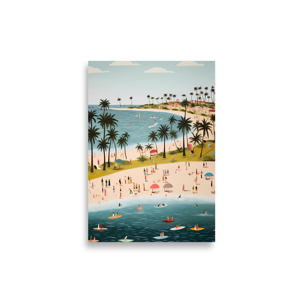 Honolulu Beach - AFFICHES & MOI