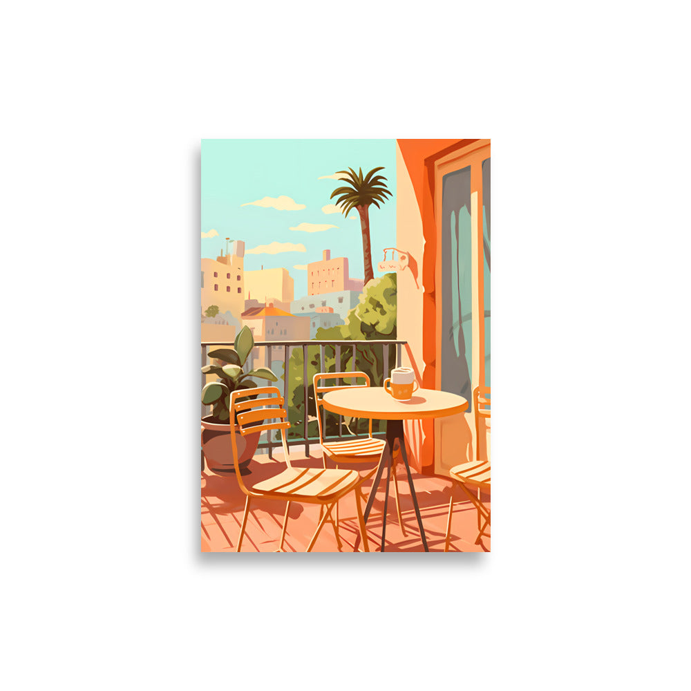 Coffe on the Terrace - AFFICHES & MOI