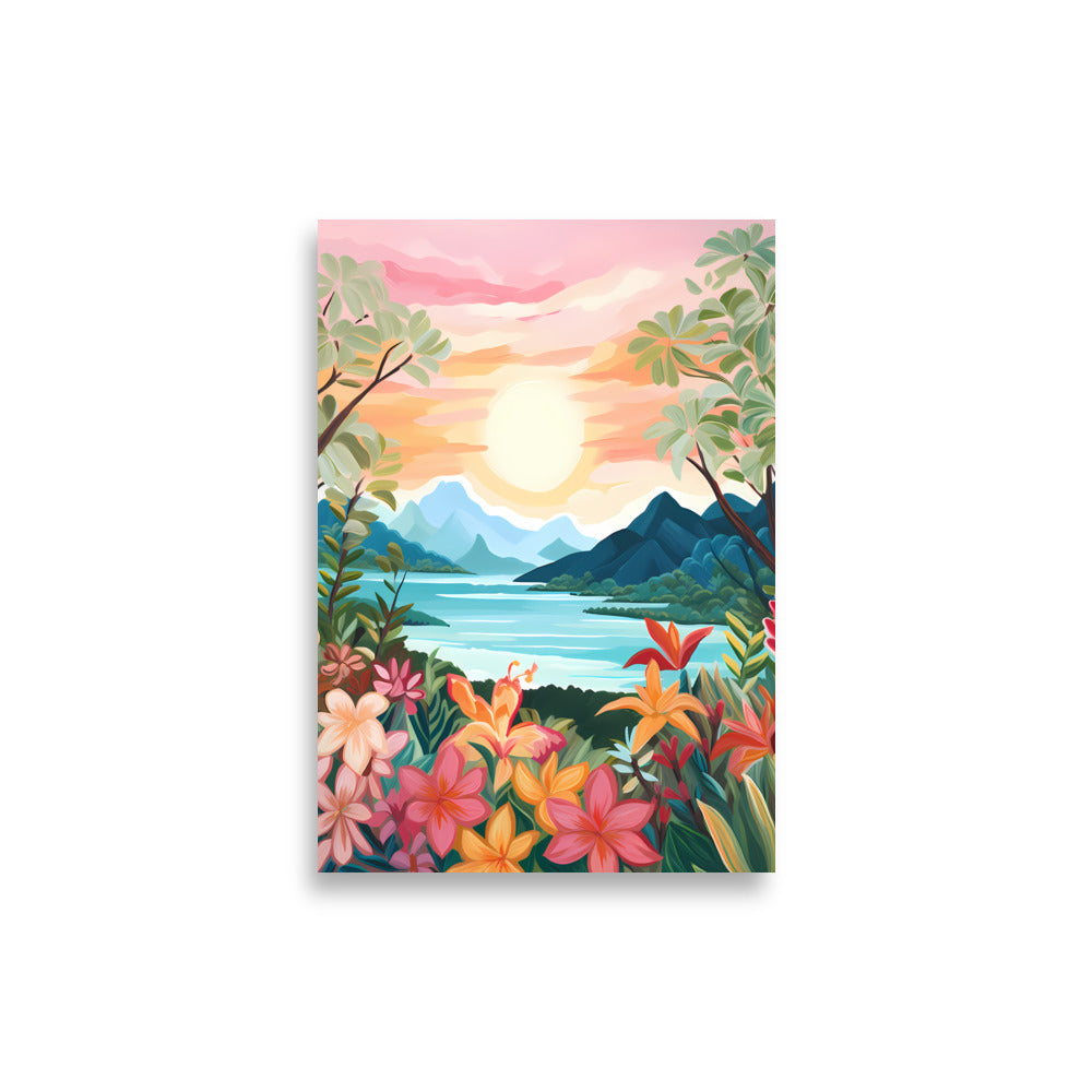 Flowers Island No2 - AFFICHES & MOI