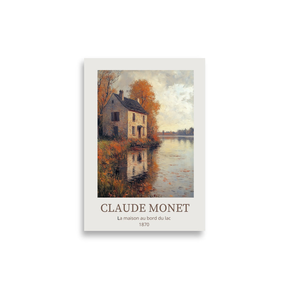 Monet - House on the Lake