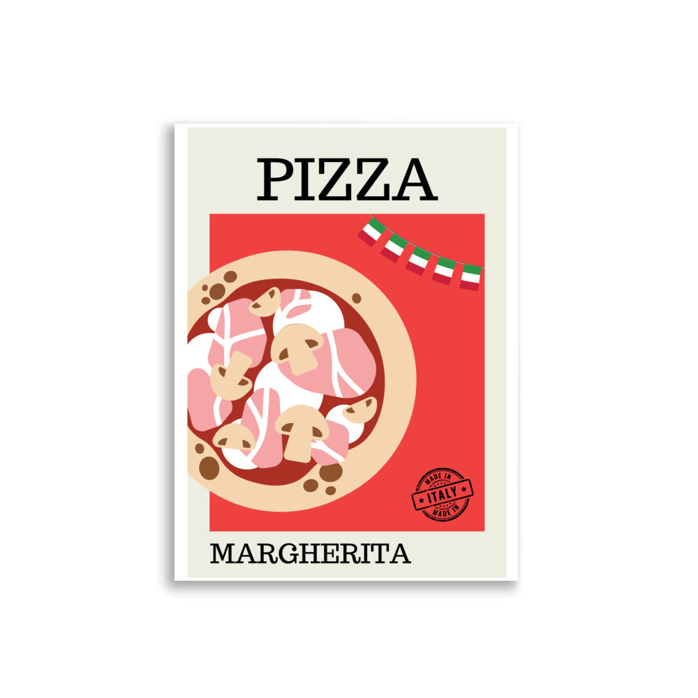 Pizza Margherita - AFFICHES & MOI