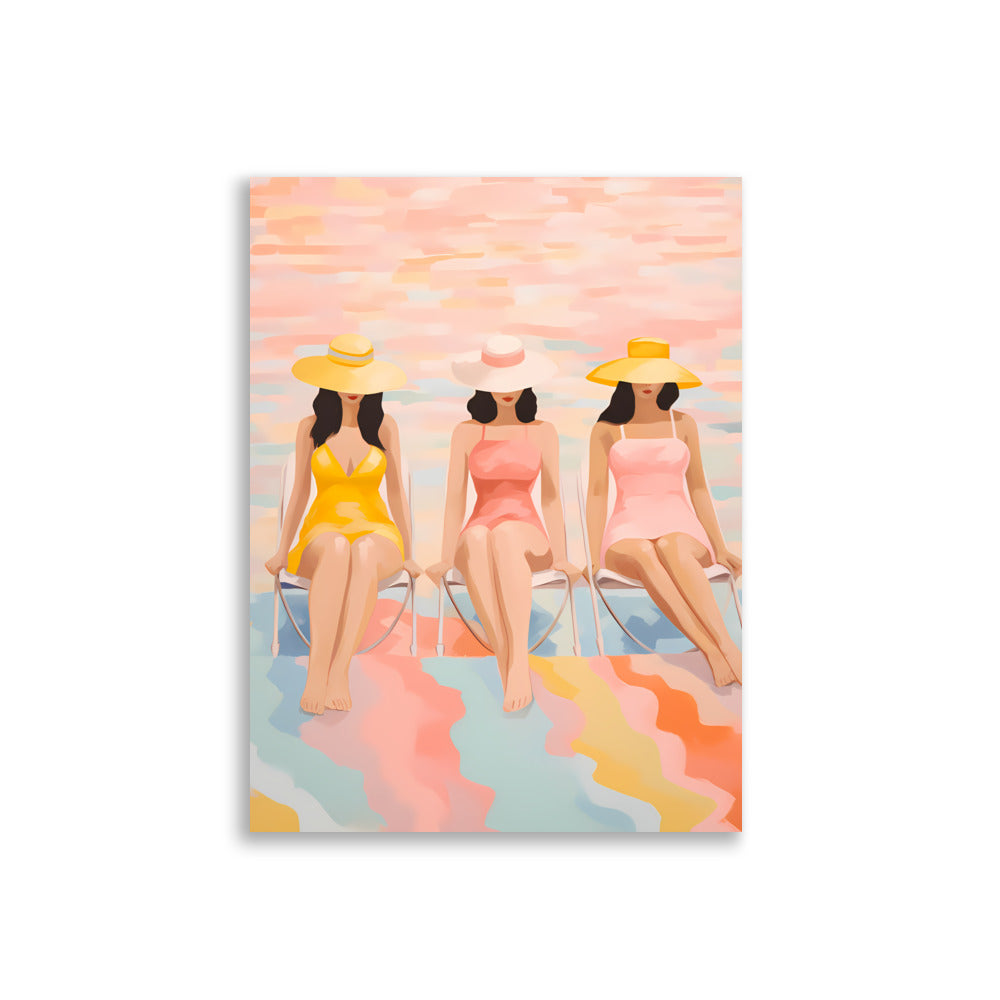 Summer Ladies No2 - AFFICHES & MOI