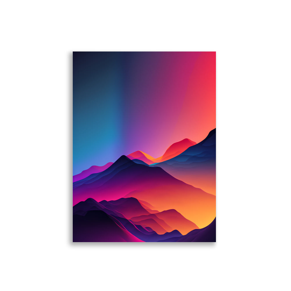 Neon Mountain - AFFICHES & MOI