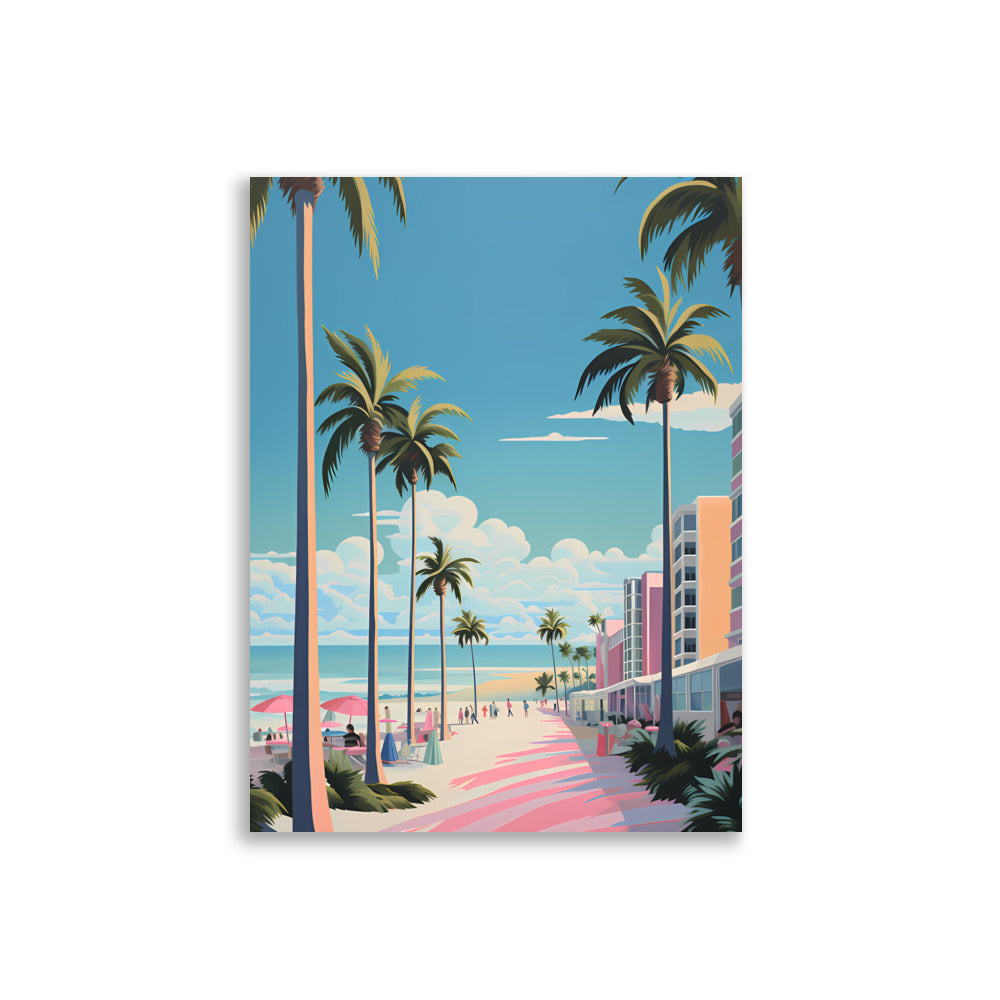 Palm Tree Avenue - AFFICHES & MOI