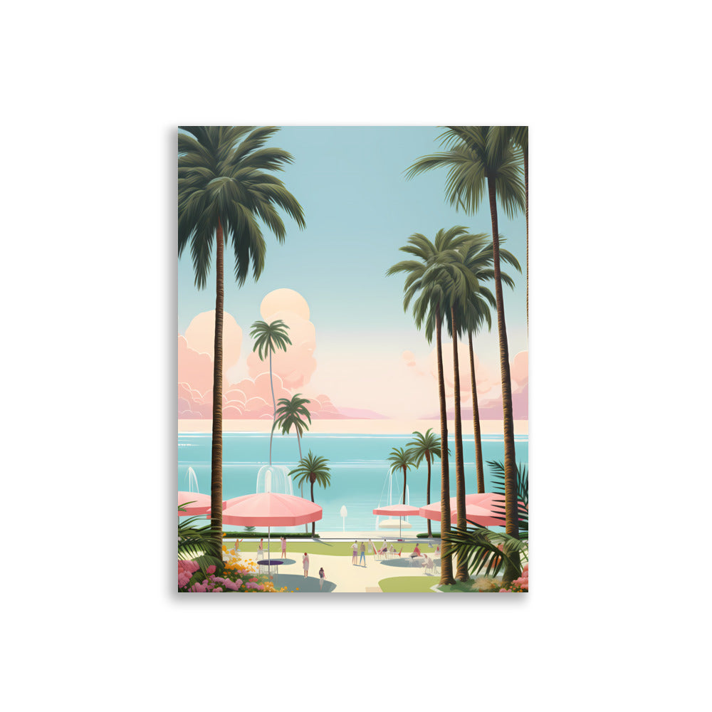 Palm Trees Avenue No2 - AFFICHES & MOI