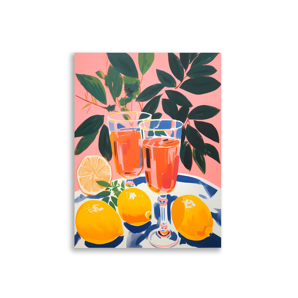 Lemon Cocktail - AFFICHES & MOI