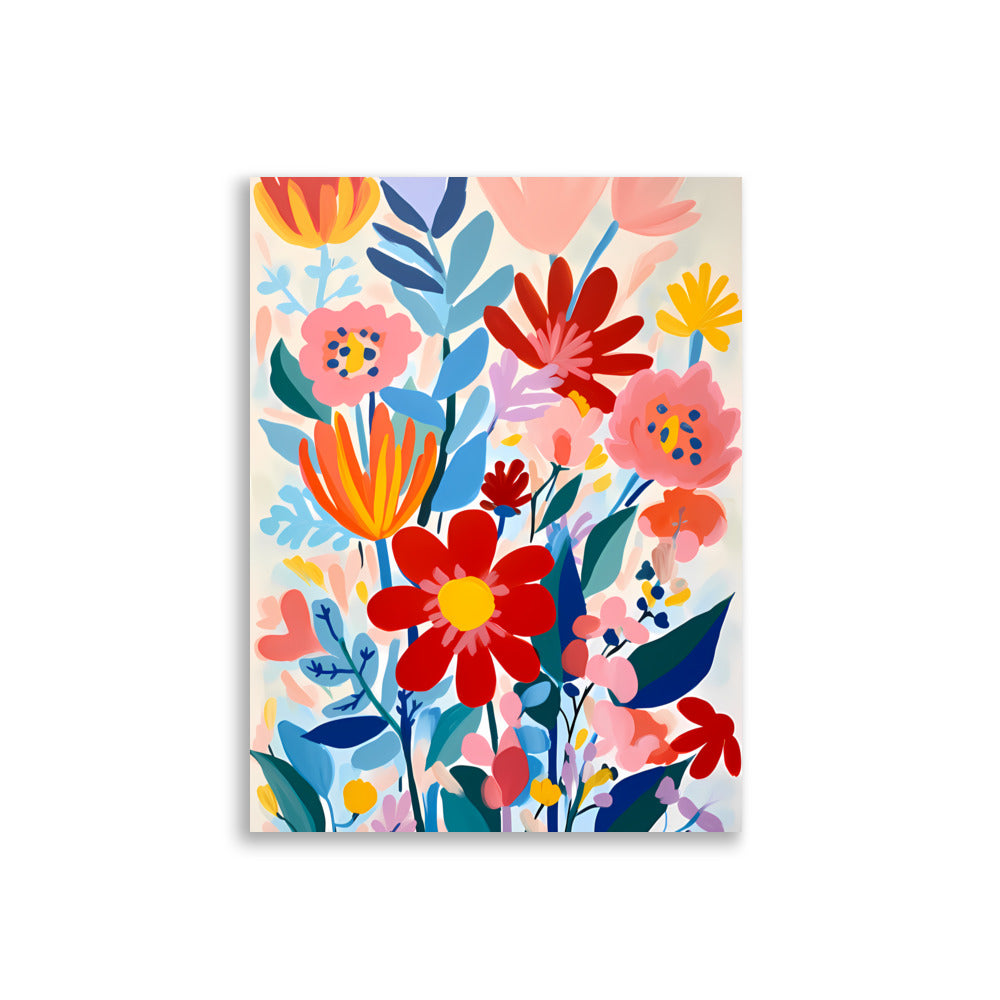 Colorful Flowers - AFFICHES & MOI