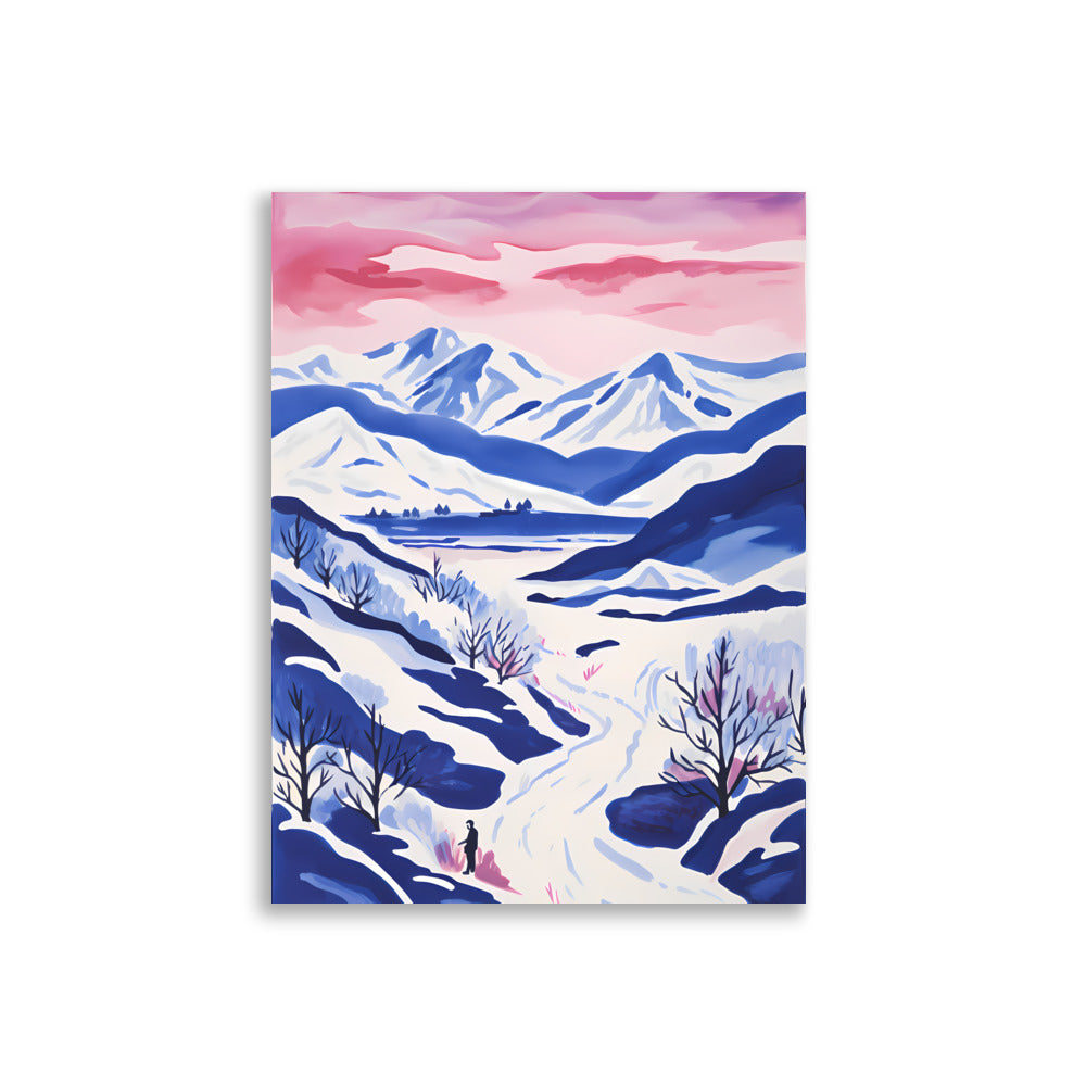 Snowy Mountains - AFFICHES & MOI