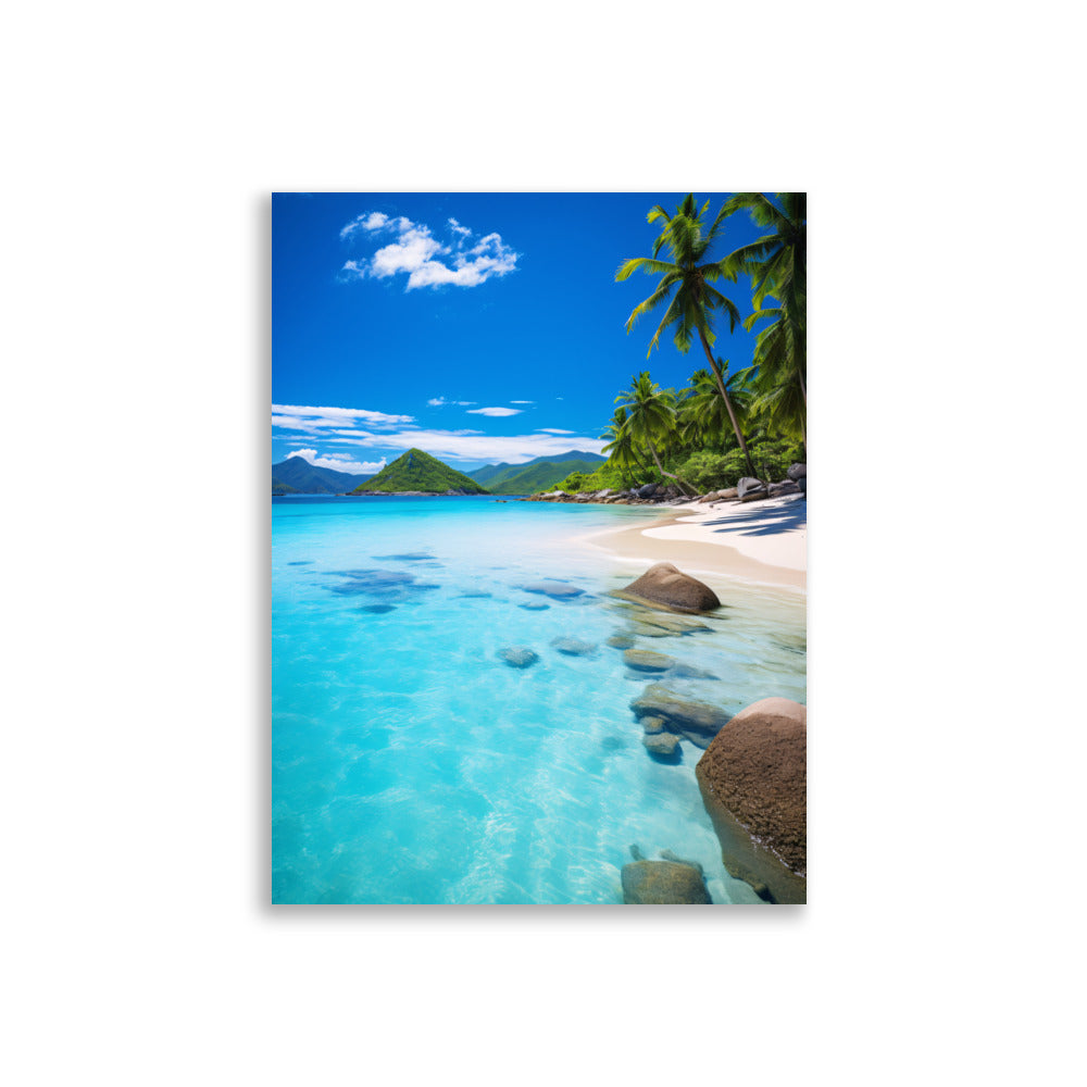 Beach paradise No1 - AFFICHES & MOI