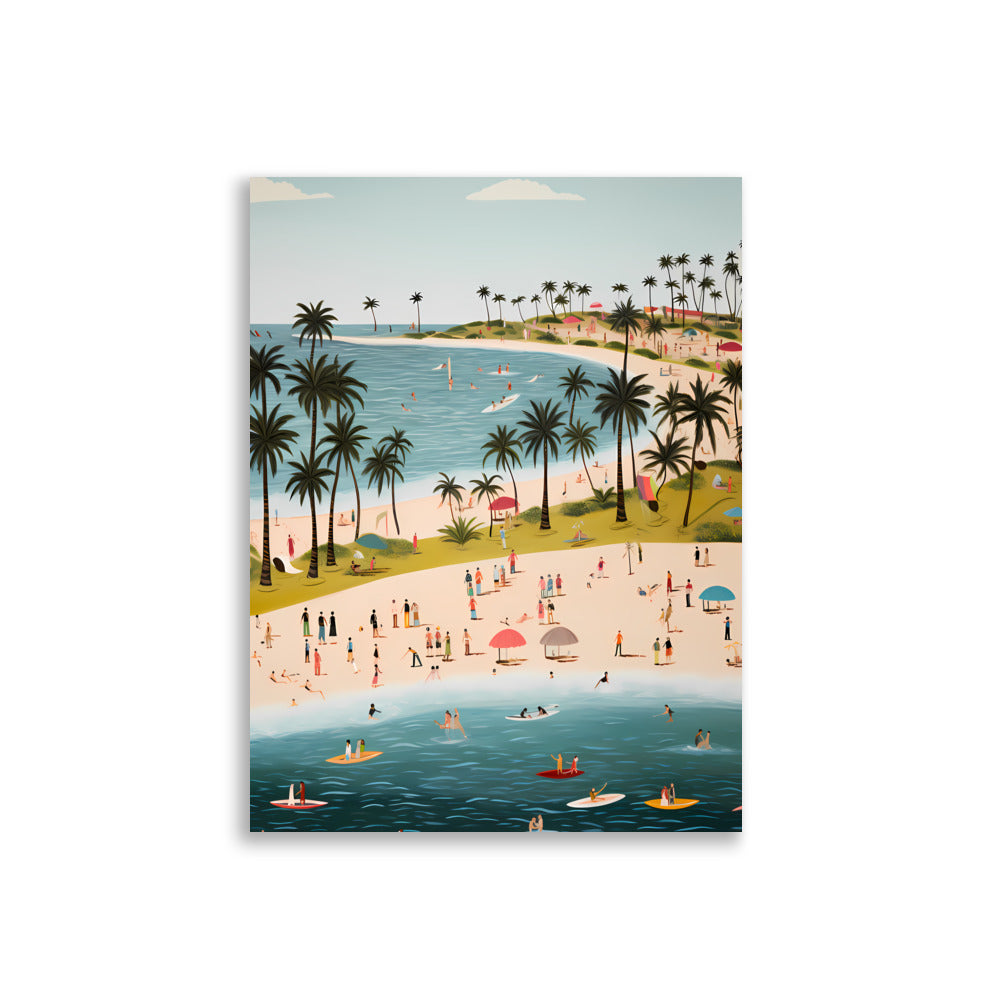 Honolulu Beach - AFFICHES & MOI