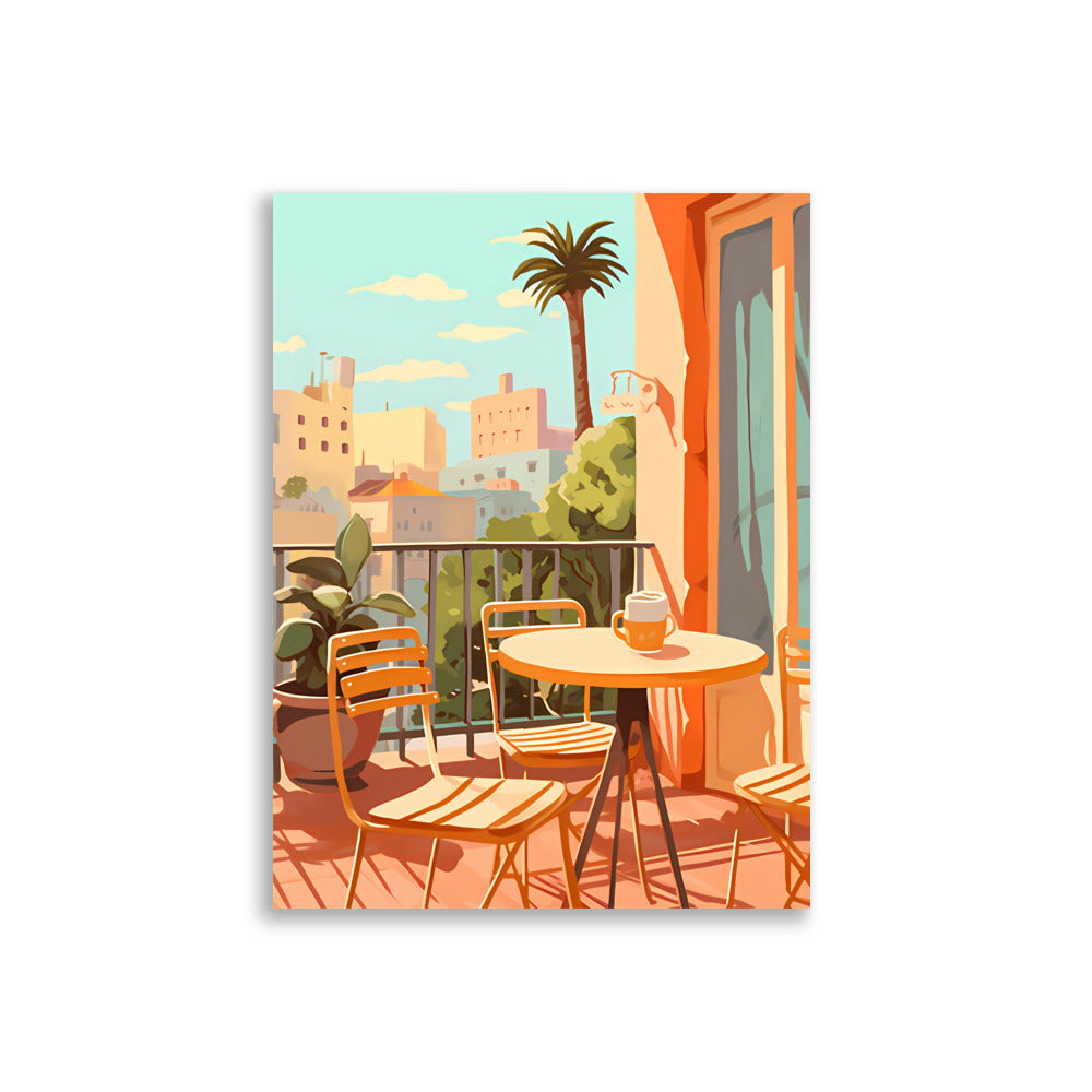Coffe on the Terrace - AFFICHES & MOI