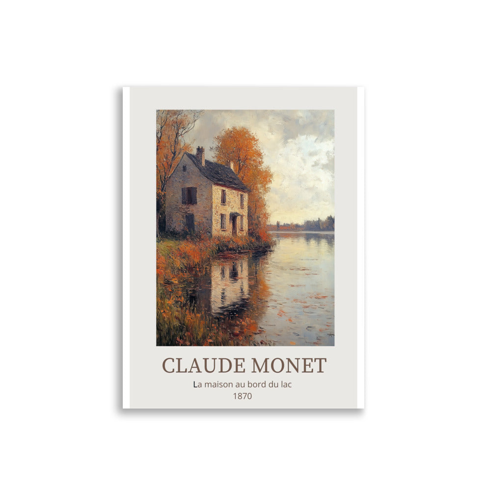 Monet - House on the Lake