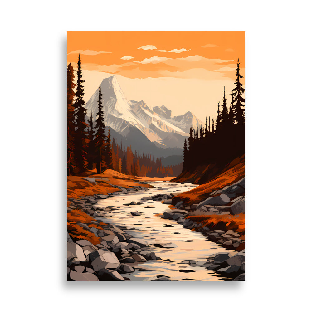 Mountains Landscape - AFFICHES & MOI