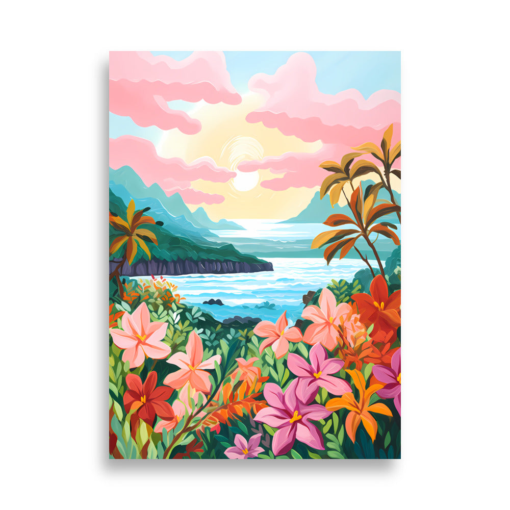 Flower Island - AFFICHES & MOI