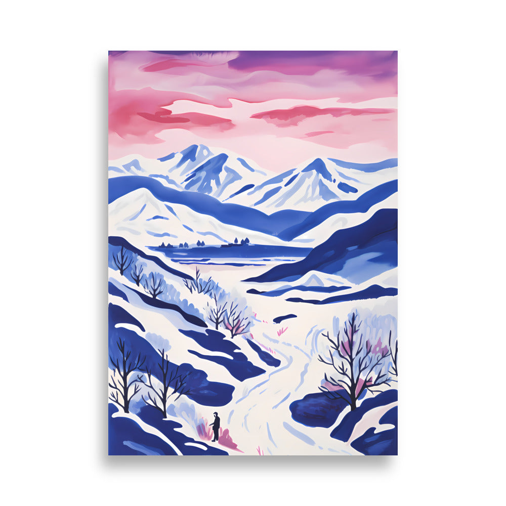 Snowy Mountains - AFFICHES & MOI