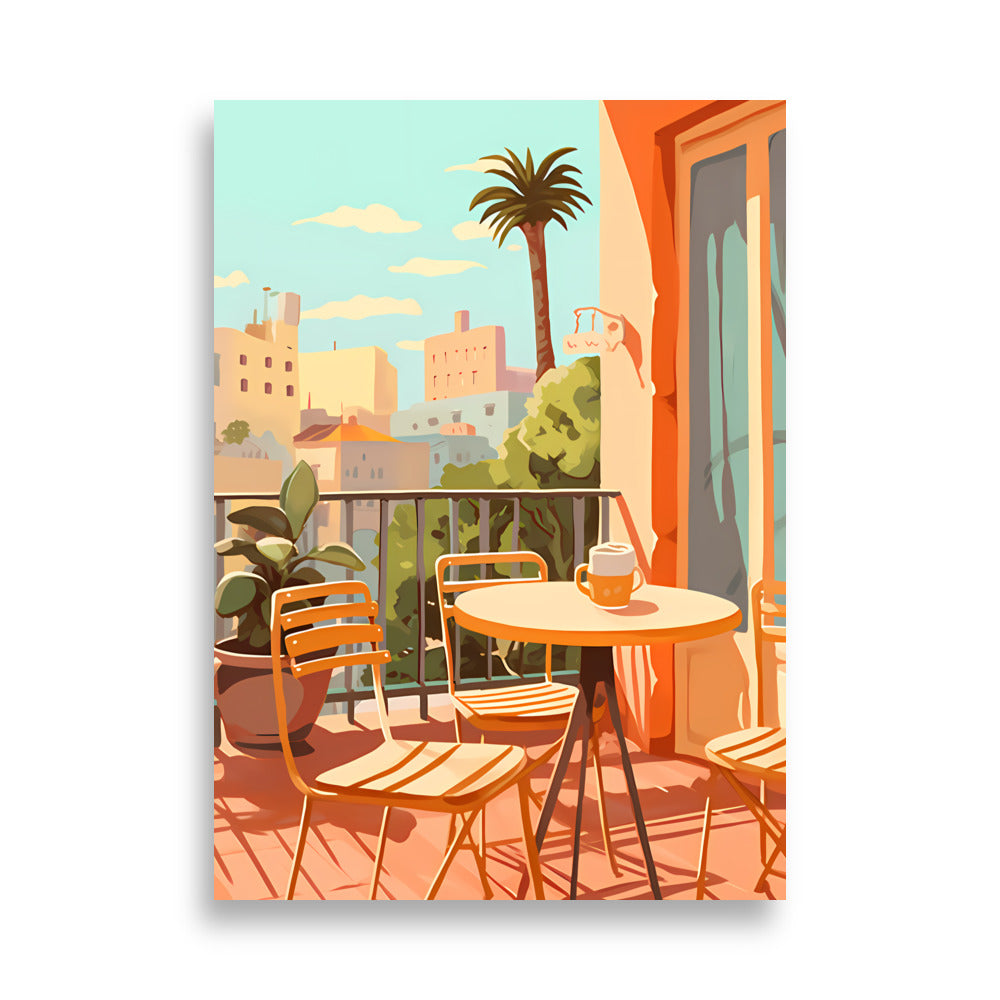 Coffe on the Terrace - AFFICHES & MOI