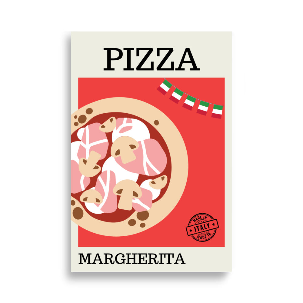 Pizza Margherita - AFFICHES & MOI