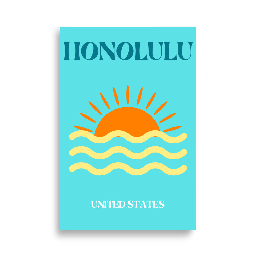 Graphic Honolulu - AFFICHES & MOI