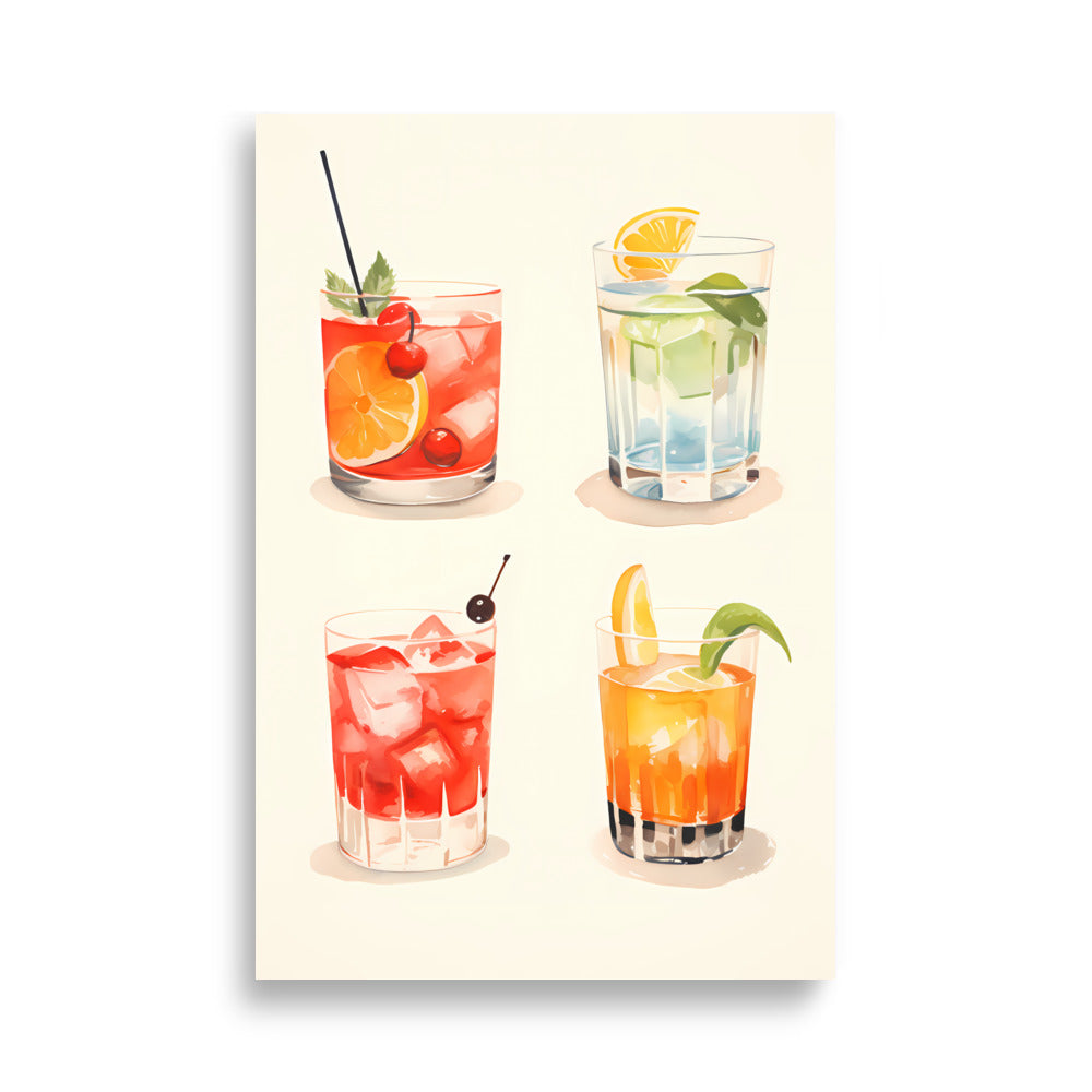 Cocktails - AFFICHES & MOI