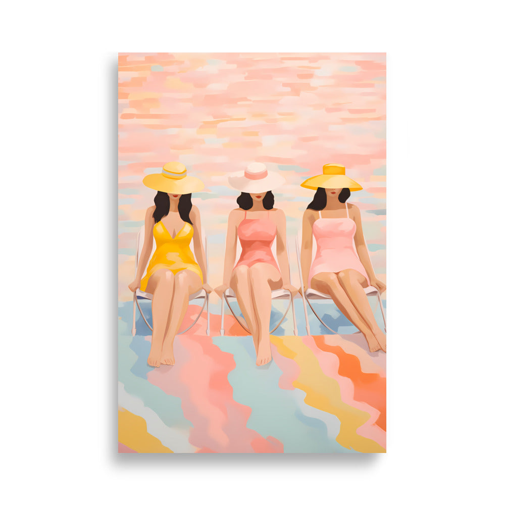 Summer Ladies No2 - AFFICHES & MOI