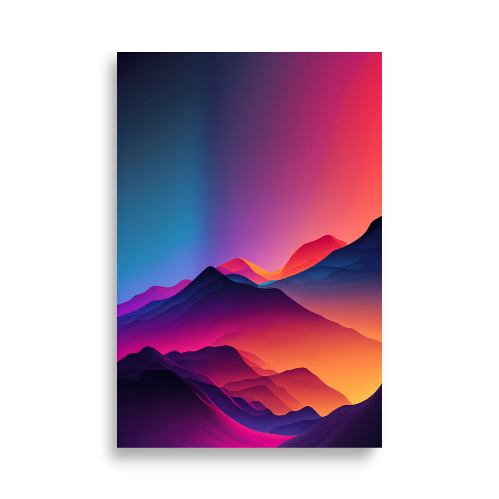Neon Mountain - AFFICHES & MOI
