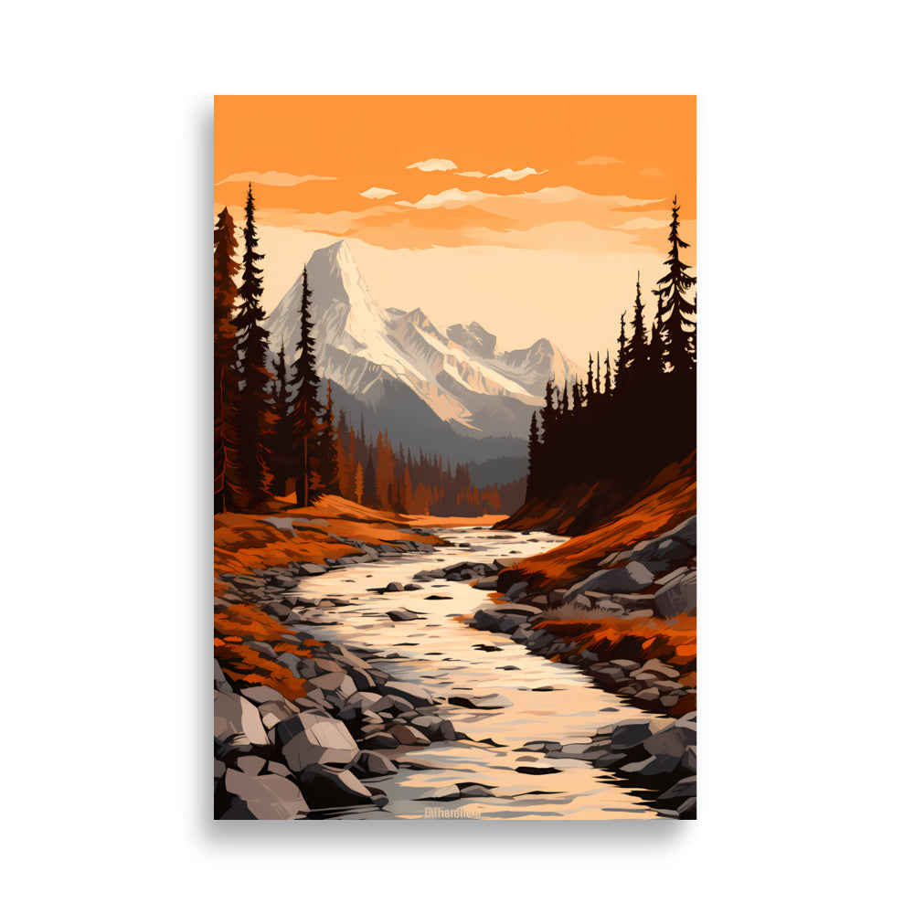 Mountains Landscape - AFFICHES & MOI