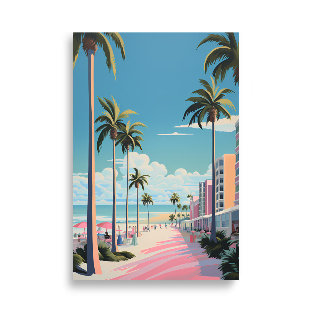 Palm Tree Avenue - AFFICHES & MOI