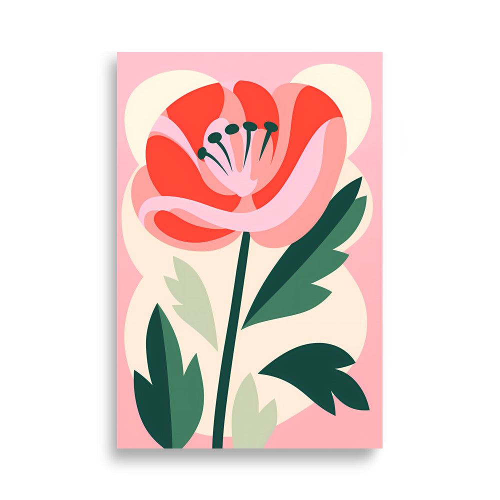 Pink Flower No1 - AFFICHES & MOI