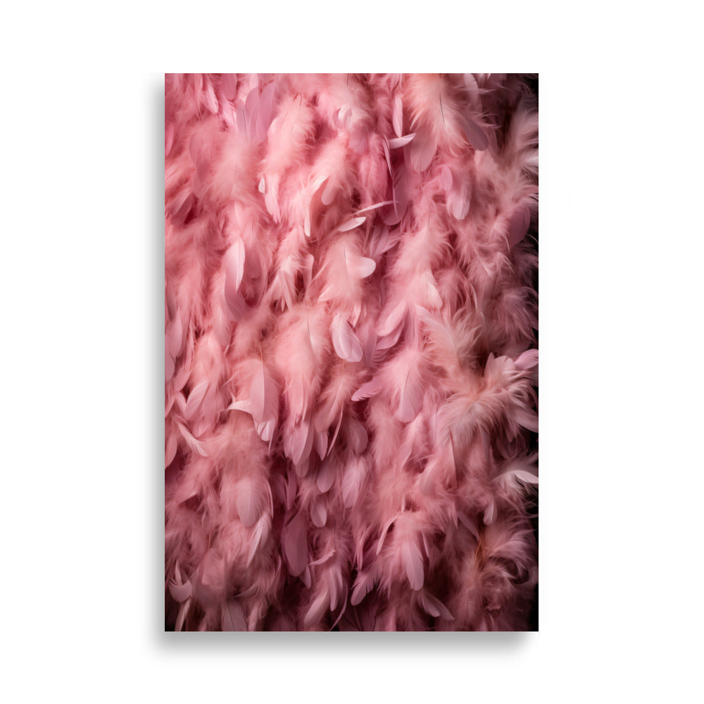 Pink Feathers - AFFICHES & MOI