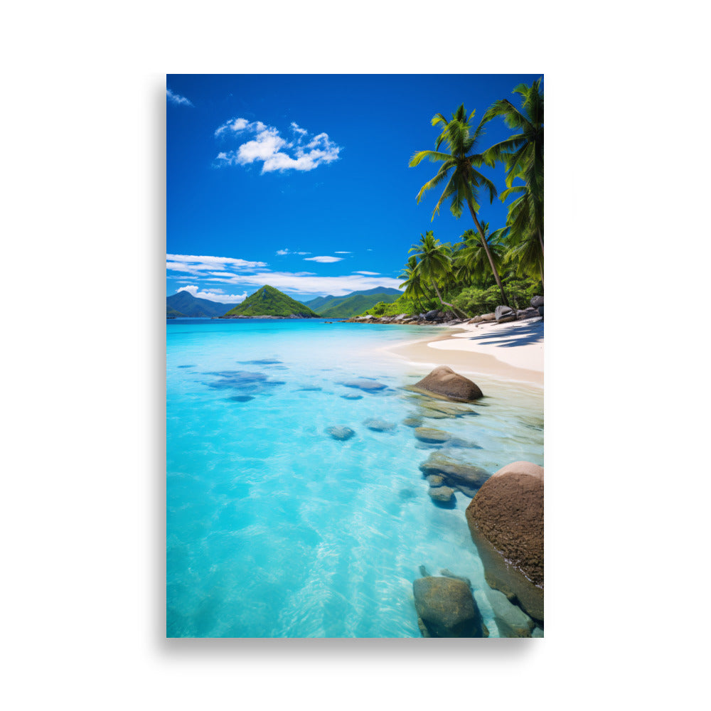 Beach paradise No1 - AFFICHES & MOI