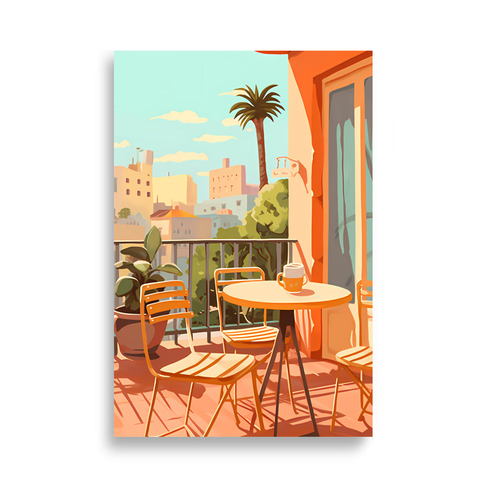 Coffe on the Terrace - AFFICHES & MOI