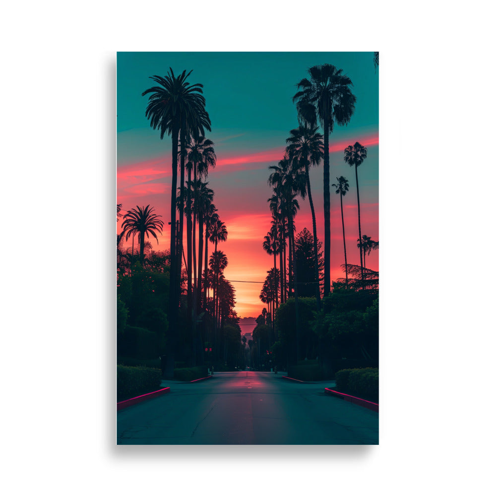 Palm Tress Avenue - AFFICHES & MOI