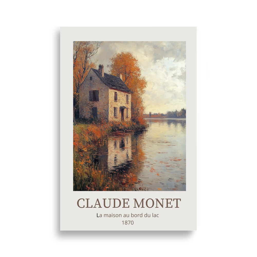 Monet - House on the Lake