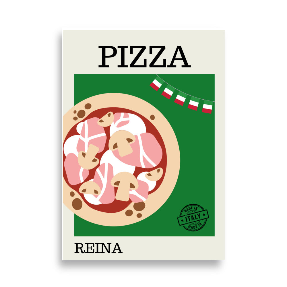 Pizza Reina - AFFICHES & MOI