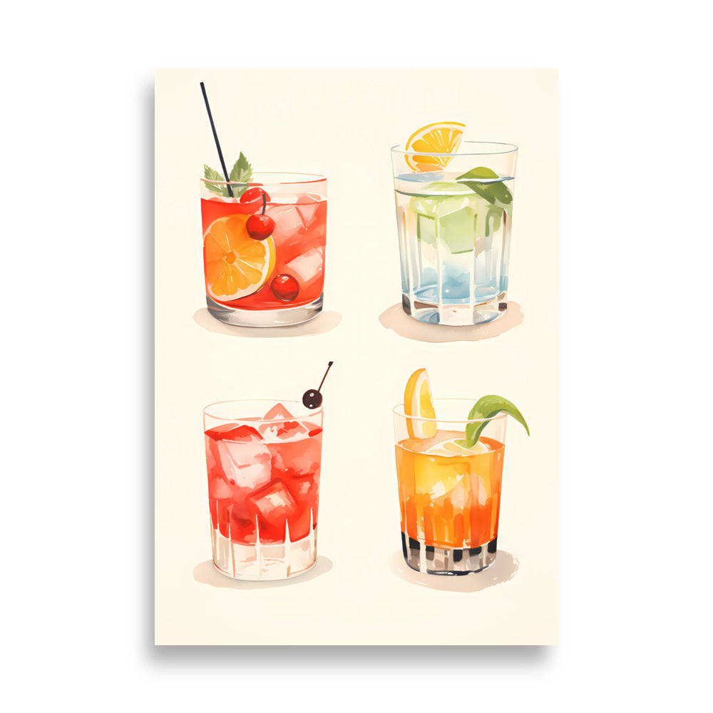 Cocktails - AFFICHES & MOI