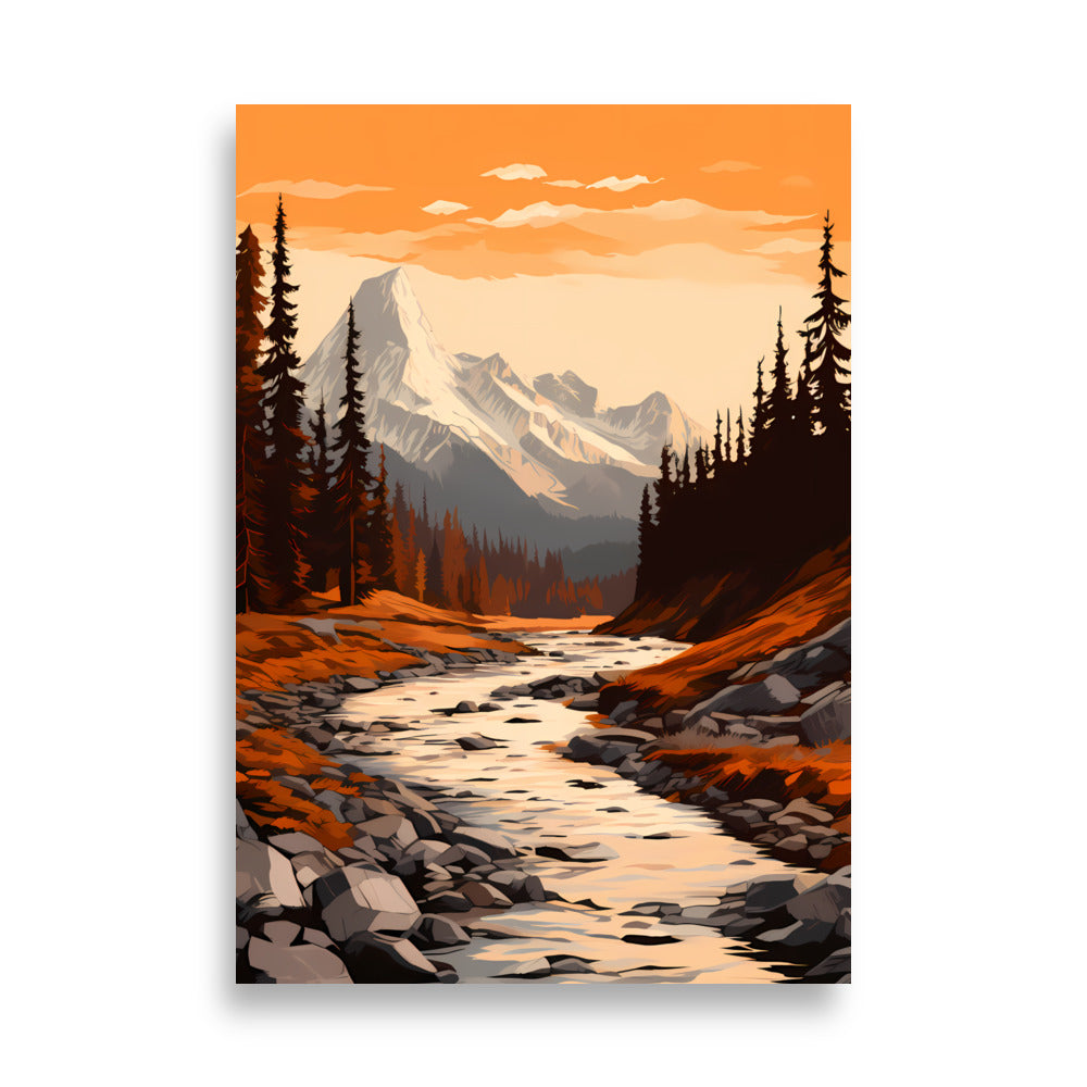 Mountains Landscape - AFFICHES & MOI