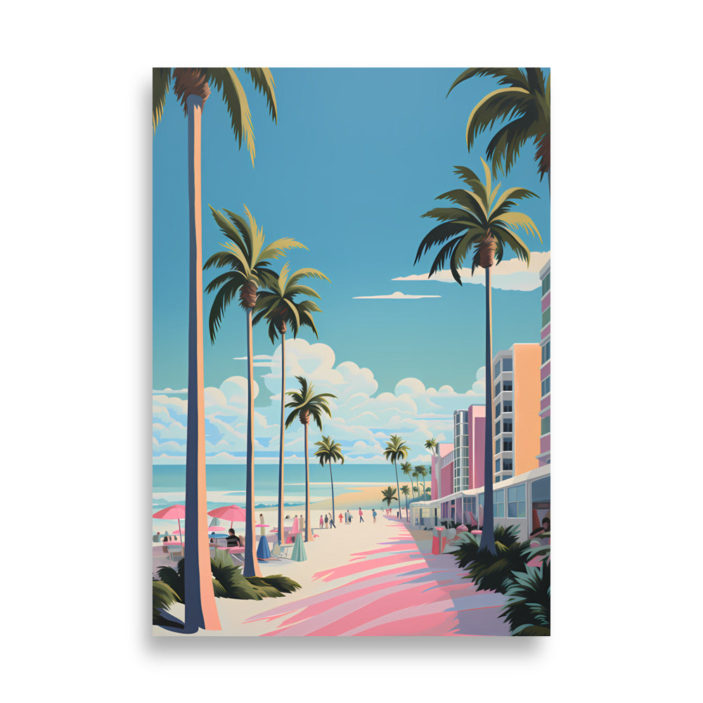 Palm Tree Avenue - AFFICHES & MOI