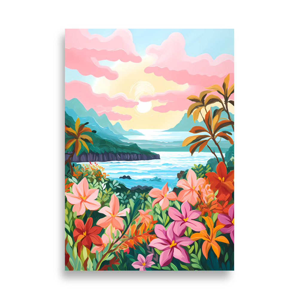 Flower Island - AFFICHES & MOI