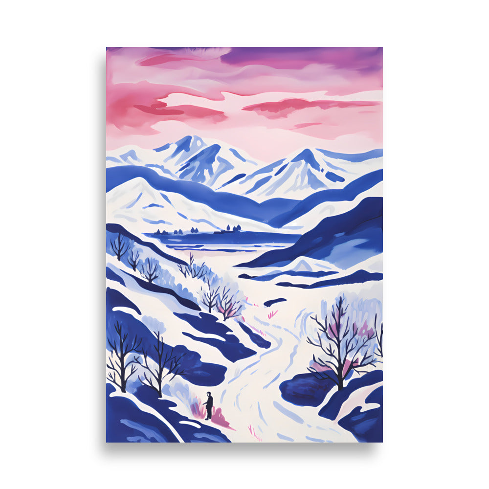 Snowy Mountains - AFFICHES & MOI